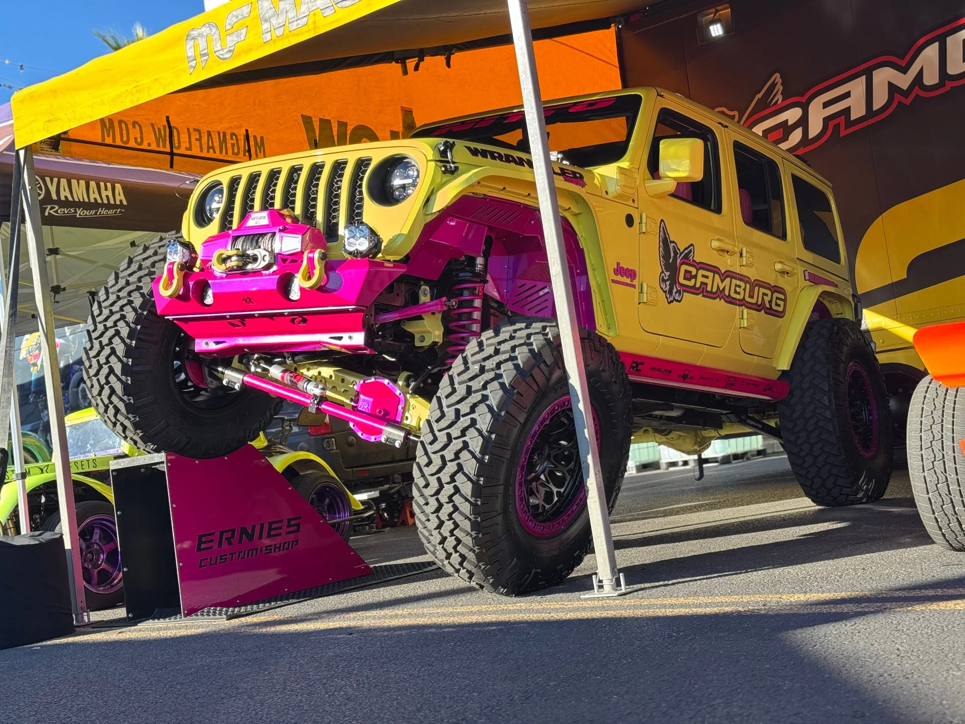 Jeep Wrangler custom build by Ernie's Custom Shop