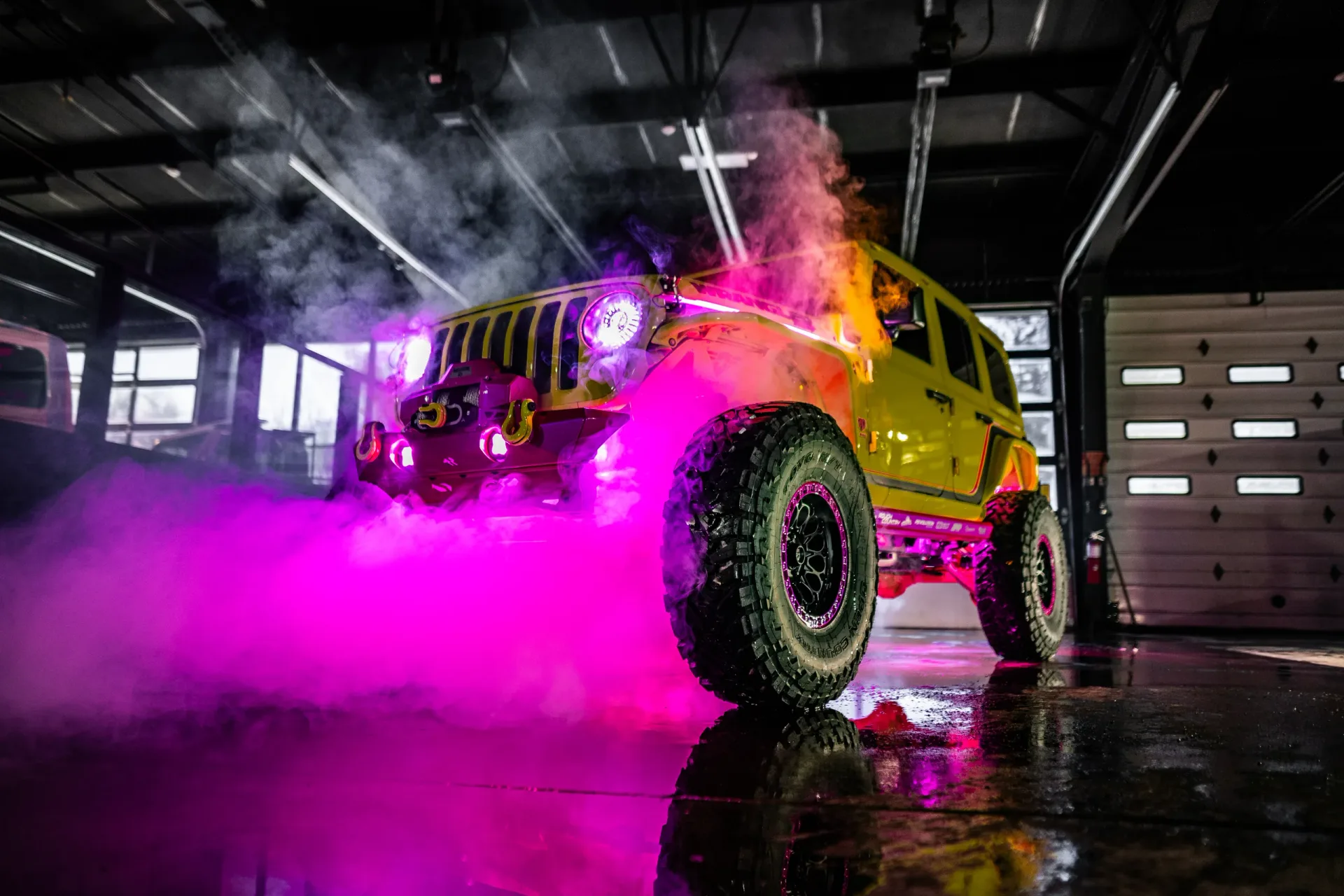 Work by Ernie's Custom Shop, shown at Great Smoky Mountain Jeep Invasion 2025