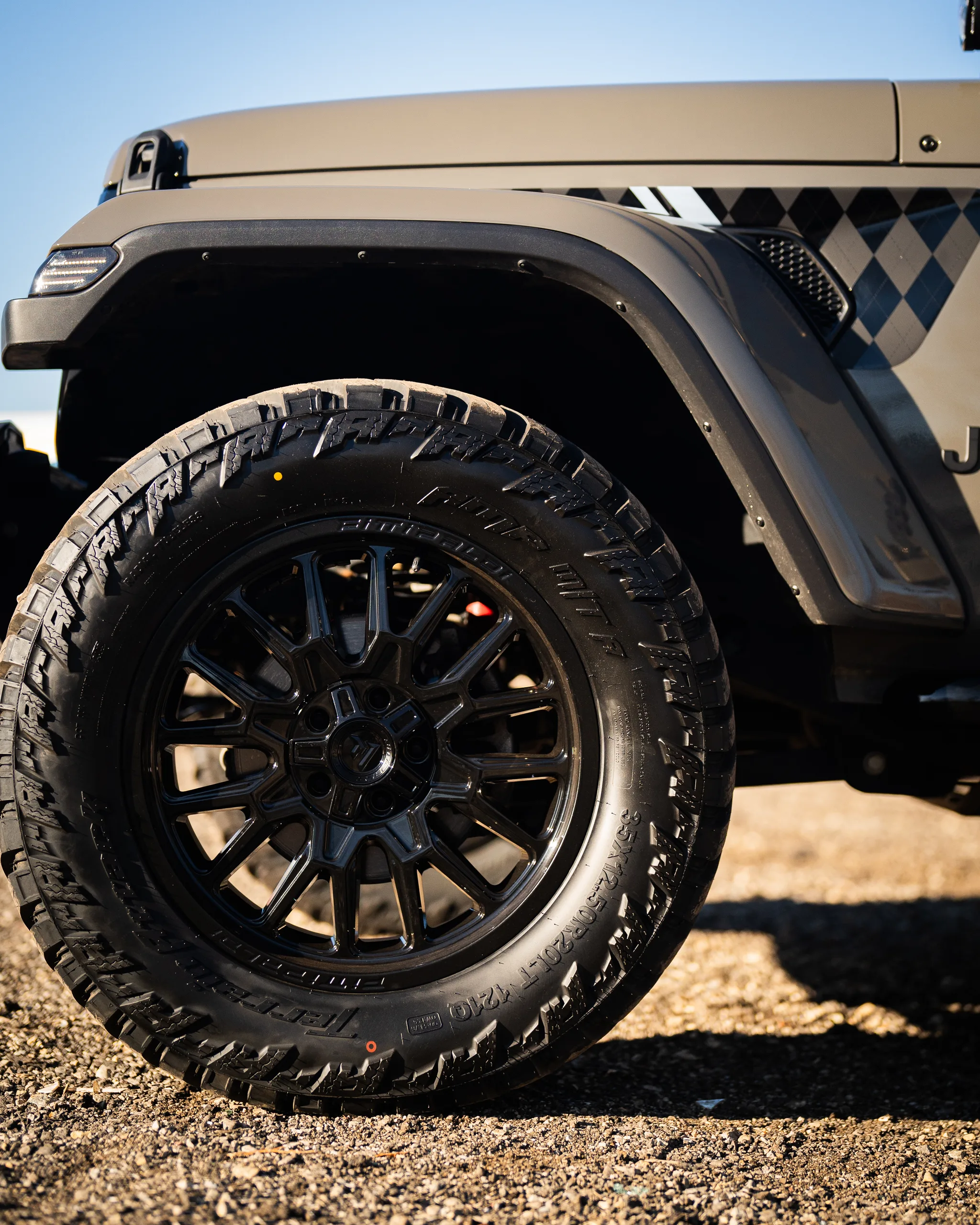 Work by Ernie's Custom Shop, shown at Great Smoky Mountain Jeep Invasion
