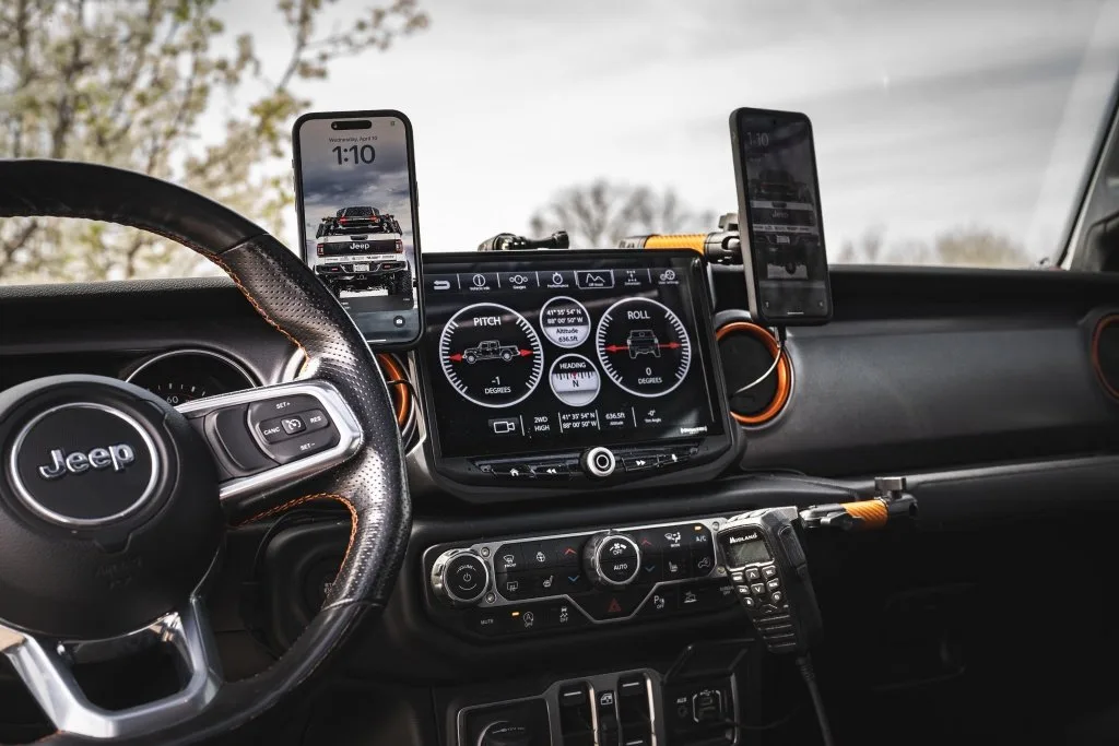 Vehicle Electronics work at Ernie's Custom Shop